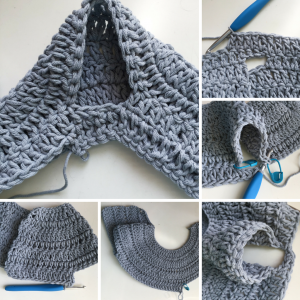 armhole crochet pattern